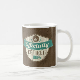 Mug Officiellement retiré, retraite de cru de 100 pour