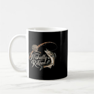 Mug Officiellement Retraité Pêche O-poisson-iellement