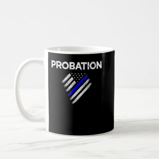 Mug Officier de probation Libération conditionnelle Po (Gauche)