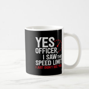 Mug Officier Vitesse - Pour Les Amateurs De Voiture Am