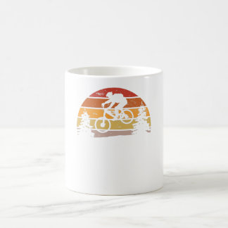 Mug Offre-cadeau de Downhill Mountain Biker ET MTB Fun