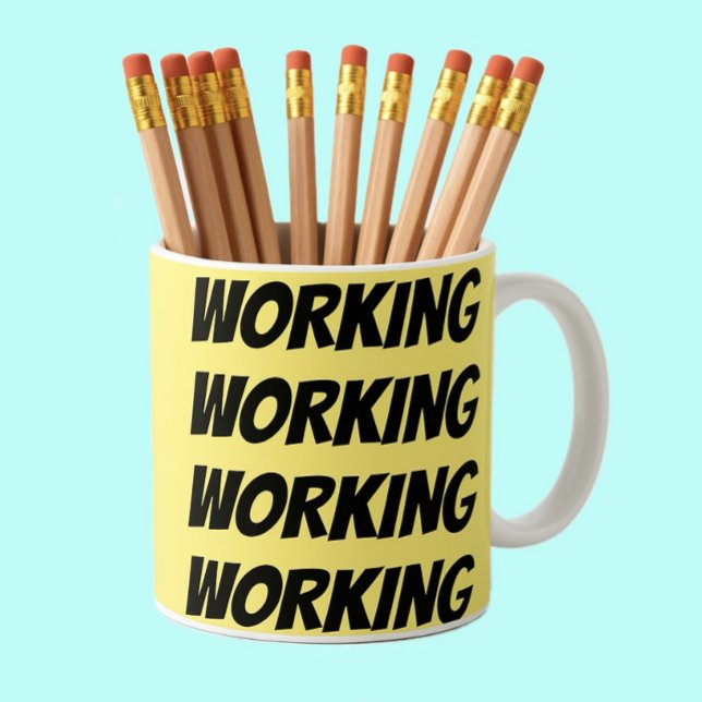 Mug Offre de bureau Workaholic (Créateur téléchargé)