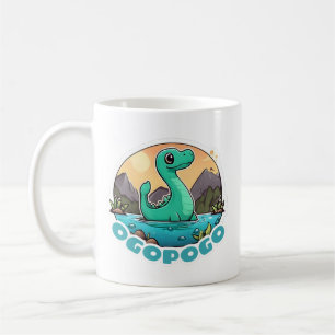 Mug Ogopogo vert mignon Monster du lac Okanagan