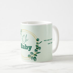 Mug Oh Baby Feuilles d'Eucalyptus Baby Shower