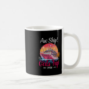 Mug Oh Bateau Voyage de filles 2026 Croisière Équipe F
