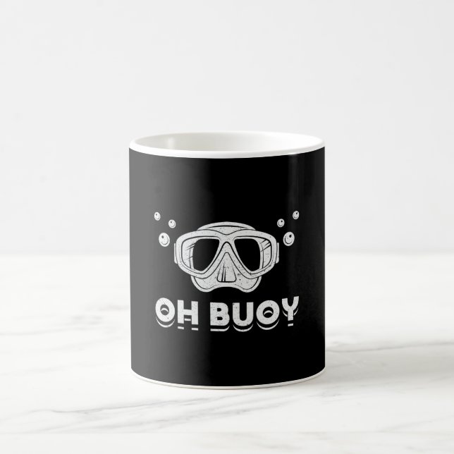 Mug Oh Buoy Plongée Plongée Plongée Océan Mer Profonde (Centre)