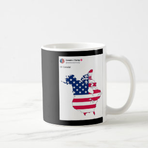 Mug Oh Canada Drôle Trump Carte Des États-Unis