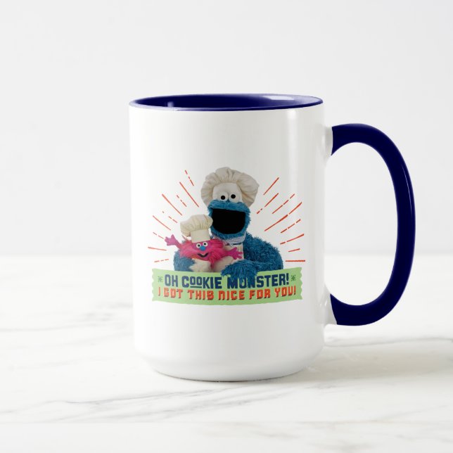 Mug Oh Cookie Monster ! J'Ai Compris Ça Bien Pour Toi (Droite)