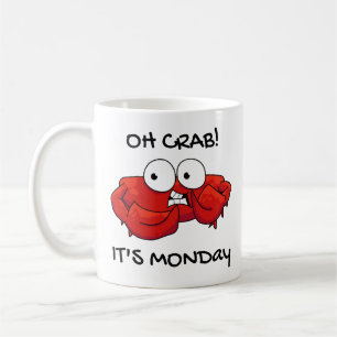 Mug Oh Crabe C'est lundi