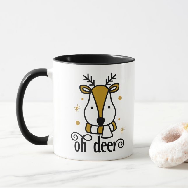 Mug Oh Deer (Avec donut)