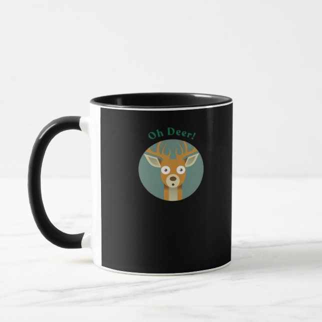 Mug Oh Deer Style Créatif (Gauche)