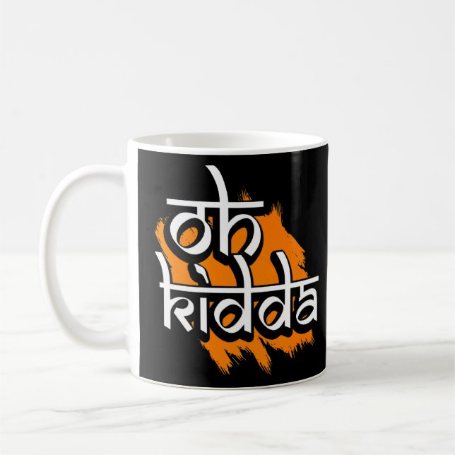 Mug Oh Kidda Punjabi Bonjour (Gauche)