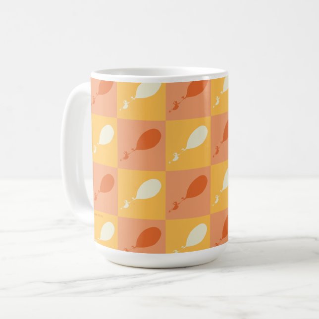 Mug Oh, les endroits où tu iras | Motif orange (Devant gauche)