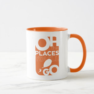Mug Oh, Les Endroits Où Tu Vas Aller ! Orange