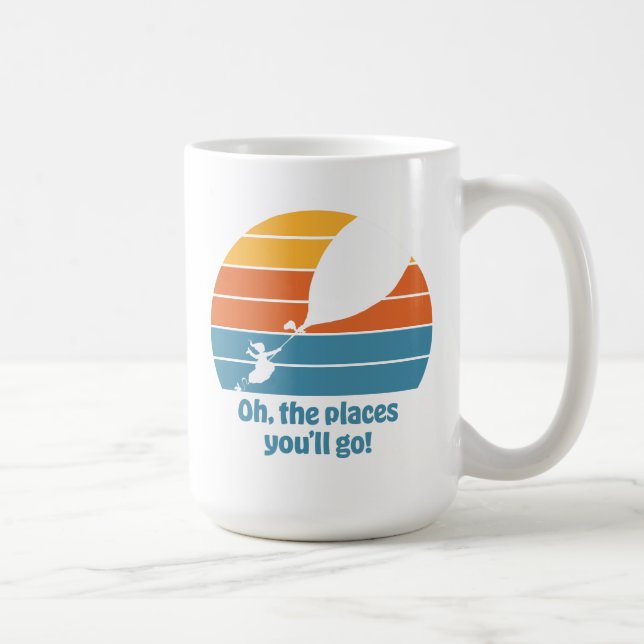 Mug Oh, Les Endroits Où Tu Vas Aller ! Sunset rétro (Droite)
