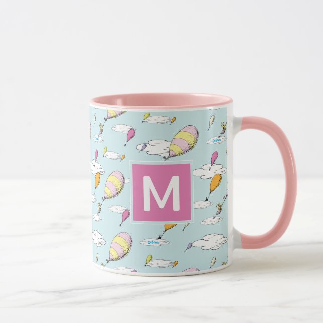 Mug Oh, les endroits où vous irez ! Monogramme (Droite)