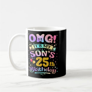 Mug Oh mon dieu, c'est les 25 ans de mon fils Joyeux 2
