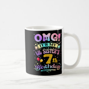 Mug Oh mon dieu c'est les 7 ans de ma petite soeur Joy