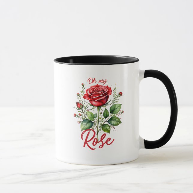 Mug Oh mon Rose (Droite)