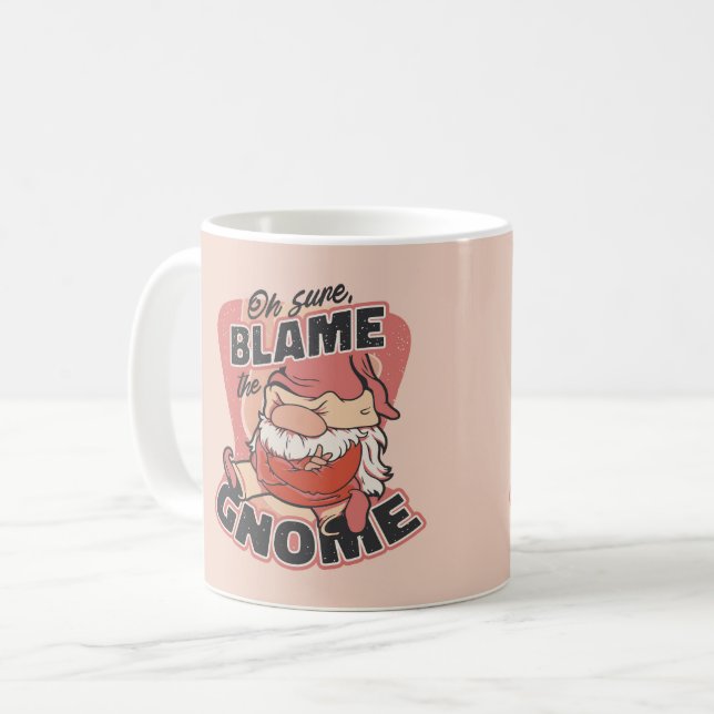 Mug Oh oui, blâmez le crétin (Devant gauche)
