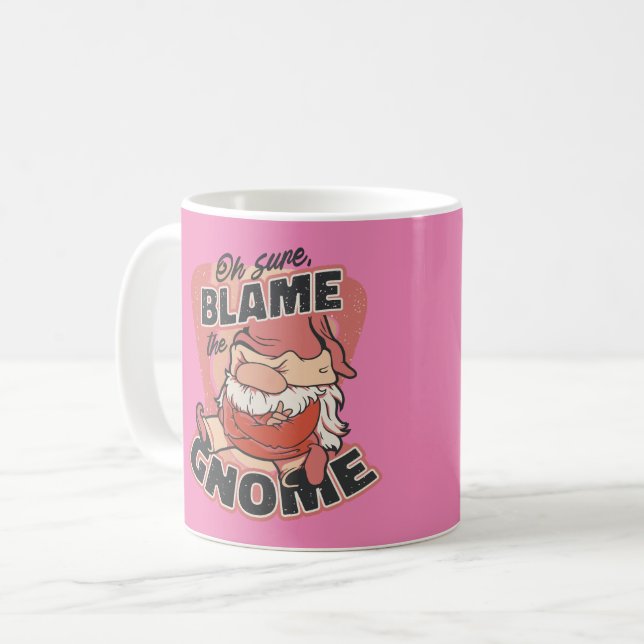 Mug Oh oui, blâmez le crétin (Devant gauche)