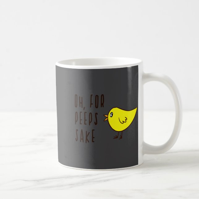 Mug Oh Pour l'amour Cute Adorable Poussin de Pâques Fu (Droite)