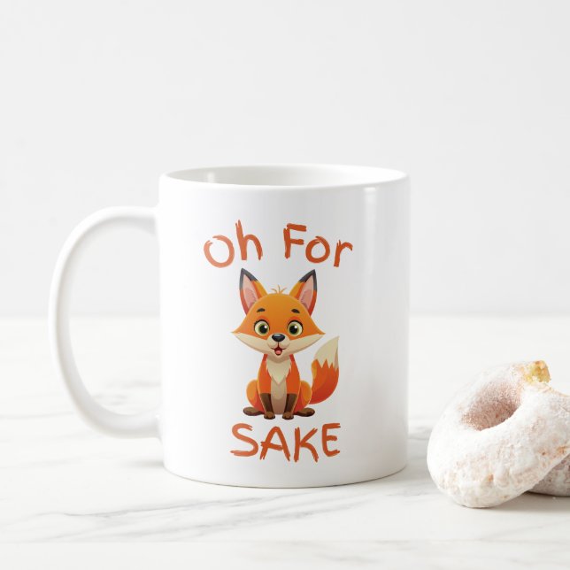 Mug Oh Pour L'amour Du Renard (Avec donut)