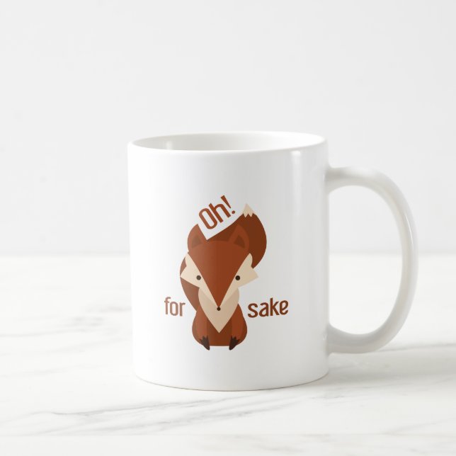 Mug Oh Pour L'amour Du Renard (Droite)