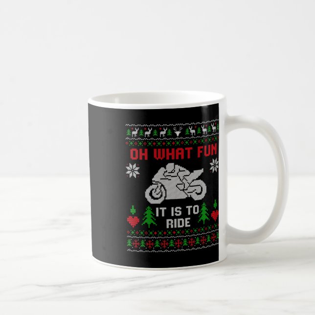 Mug Oh Quel Amusant C'Est De Circuler Motocyclette Lai (Droite)
