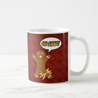 Mug Oh rupture ! Bonhomme en pain d'épice drôle