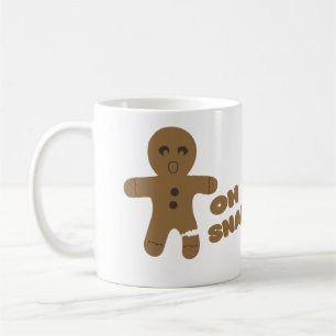 Mug oh rupture, bonhomme en pain d'épice, Joyeux Noë