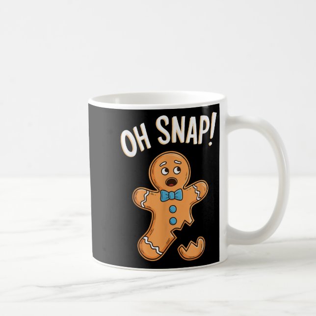 Mug Oh Snap Gingerbread Homme Chemise Adulte Enfants H (Droite)