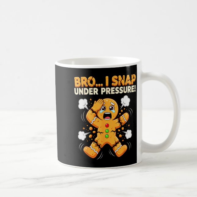 Mug Oh Snap Gingerbread Man Cookies I Snap Under Press (Droite)