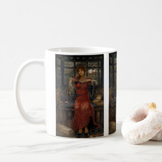 Mug Oh Swallow, Swallow par John Melhuish Strudwick (Avec donut)