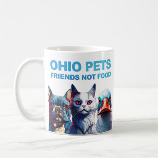 Mug OHIO ANIMAUX, Amis pas de nourriture (L'ORIGINAL)