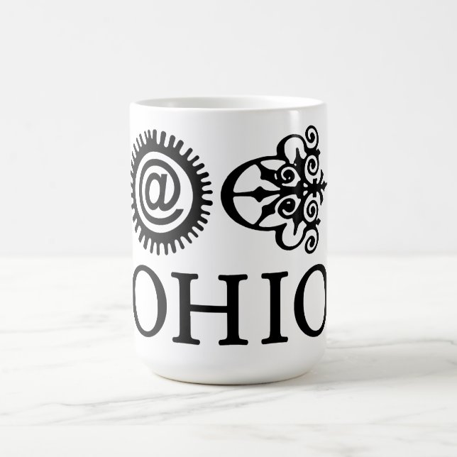 Mug Ohio MuGlyph (Centre)