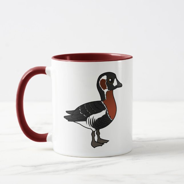 Mug Oie à poitrine rouge (Gauche)