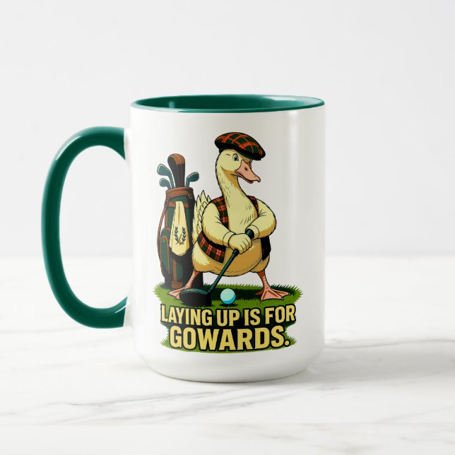 Mug Oie de golf sans peur (Gauche)