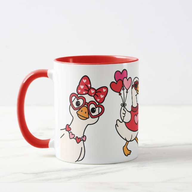 Mug Oie de la Saint-Valentin (Gauche)