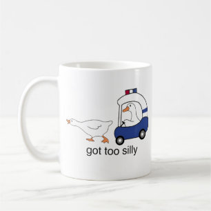 Mug Oie de police drôle humour trop bête