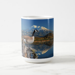 MUG OIE DU CANADA SUR LE LAC