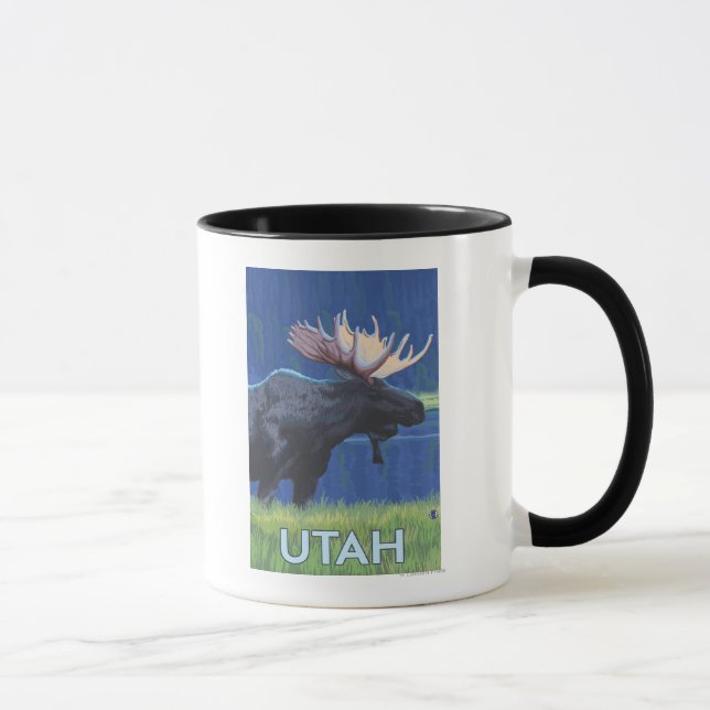 Mug Oie en clair de luneUtah (Droite)