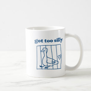 Mug Oie Est Devenue Trop Idiote Prison Drôle Animal En