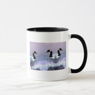Mug Oie étroite de double d'oie