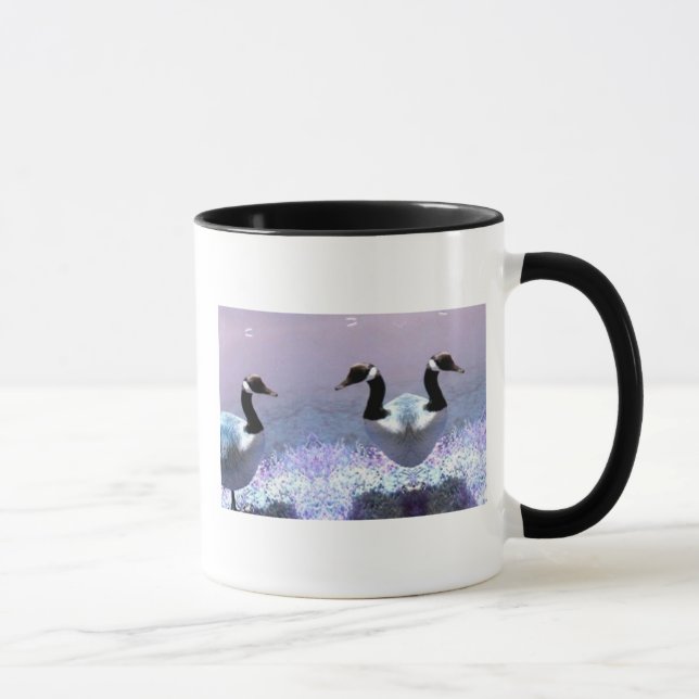 Mug Oie étroite de double d'oie (Droite)