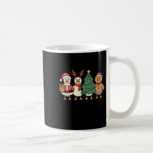 Mug Oie joyeuse en liberté drôle de Noël humour idiot