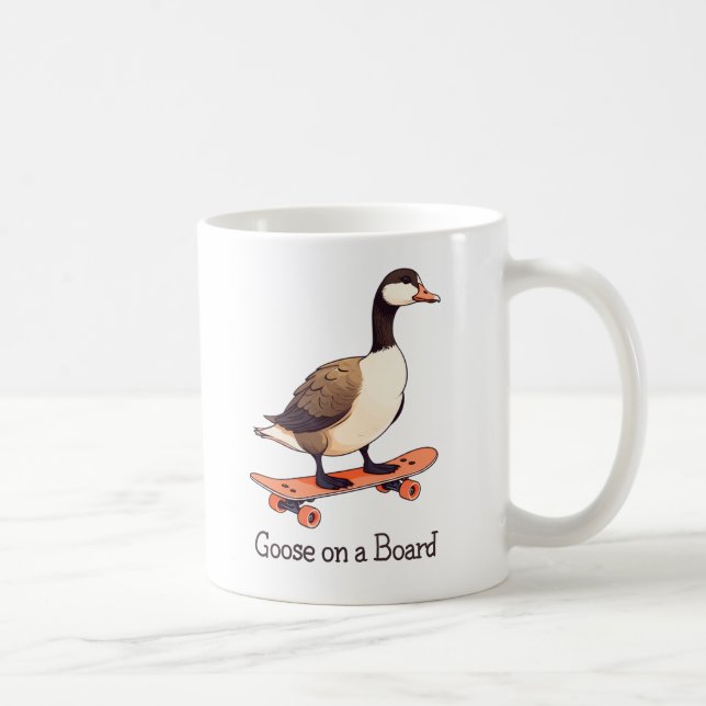 Mug Oie sur un conseil (Droite)
