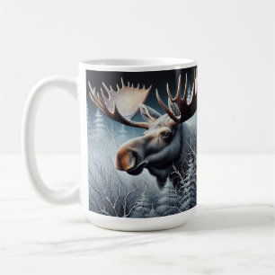 Mug Oie taureau en pinèdes épaisses et pins