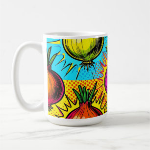 Mug Oignons Colorés Pop Art