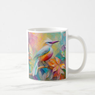 Mug Oiseau à poitrine rouge à bec rose